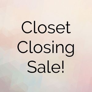 Closet is Closing!